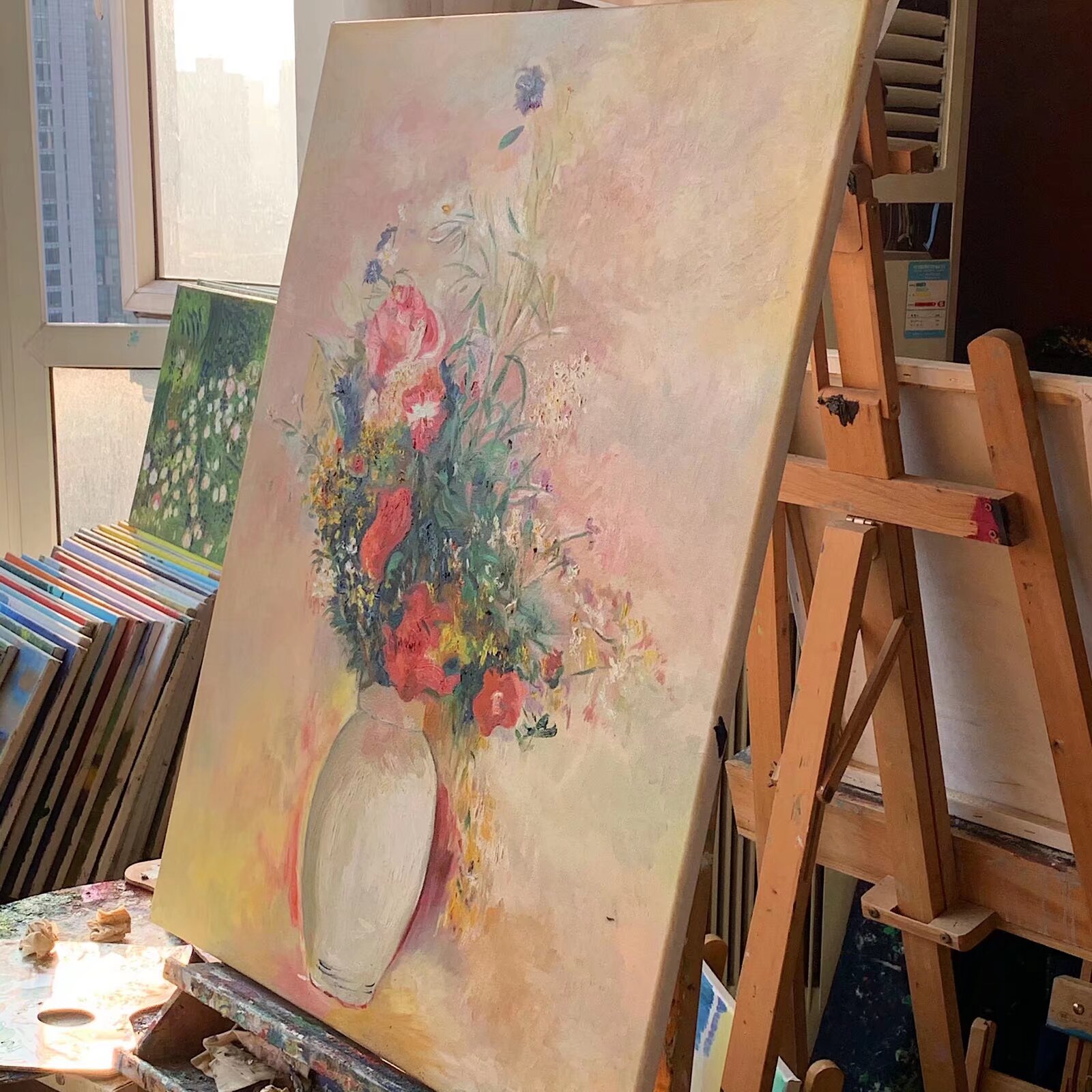 Painting by Yunpu Zeng