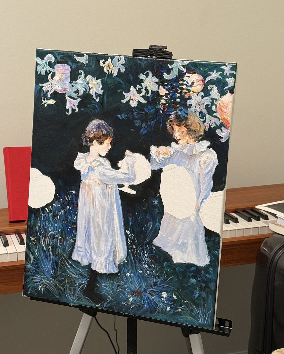 Painting by Yunpu Zeng